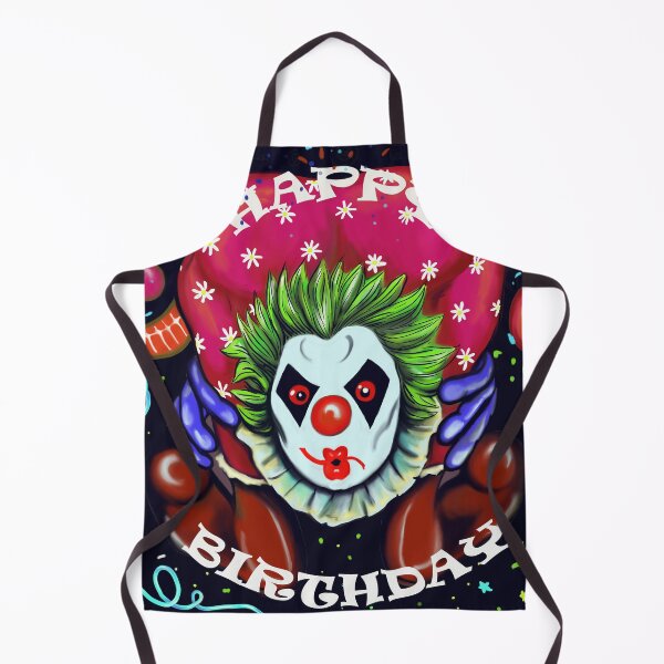 Item preview, poster: clown "happy birthday" designed and sold by Magicbrush13.