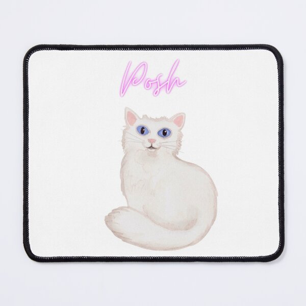 Item preview, Posh White Cat designed and sold by OutofFocusShop.