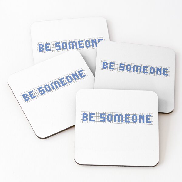 Item preview, H-Town Wisdom: Be Someone (famous Houston graffiti in blue tiles) designed and sold by Ofeefee.