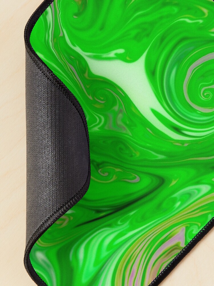 Alternate view of Multicolored unique everlasting pattern, decorative, aesthetic design, acrylics Mouse Pad
