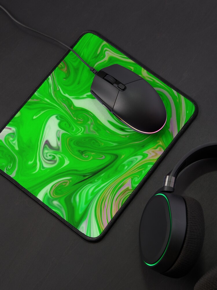 Alternate view of Multicolored unique everlasting pattern, decorative, aesthetic design, acrylics Mouse Pad