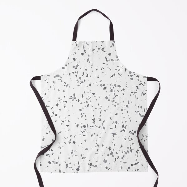 Item preview, White Terrazzo Marble With Small Grey Flecks designed and sold by thesnowwhyte.