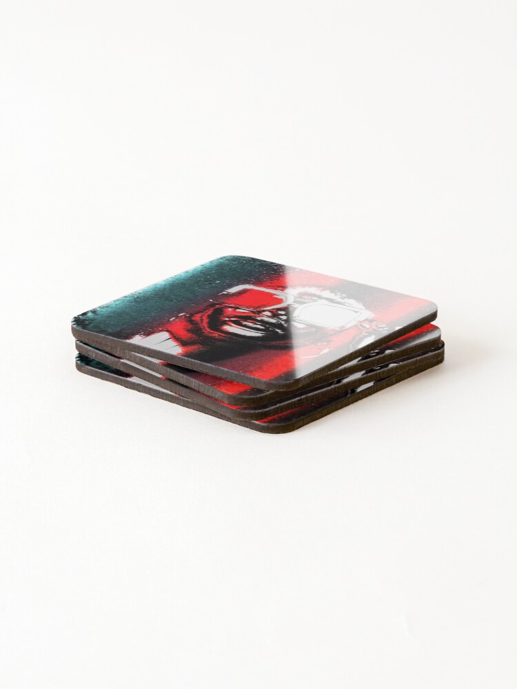 Thumbnail 4 of 5, Coasters (Set of 4), Check me out designed and sold by Roxbuc.