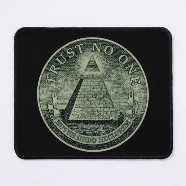 Item preview, TRUST NO ONE designed and sold by PapaSquatch.