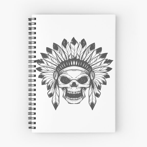 Item preview, Indian skull designed and sold by TheDillen.