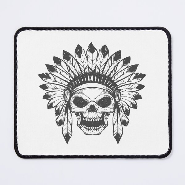 Item preview, Indian skull designed and sold by TheDillen.