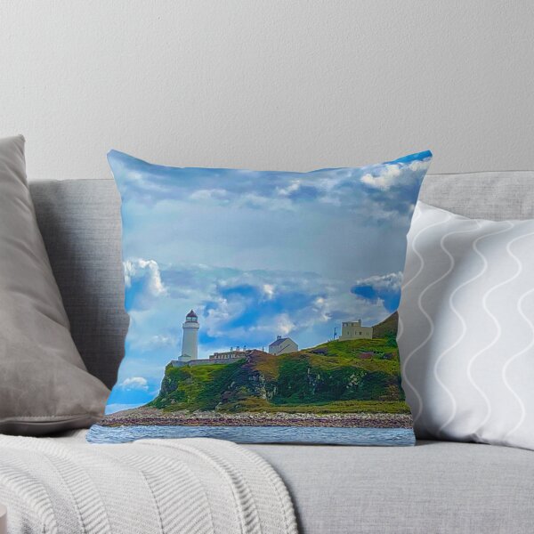 Item preview, Ireland Lighthouse Perched on Green Cliffsides designed and sold by Sailmates Reflections.