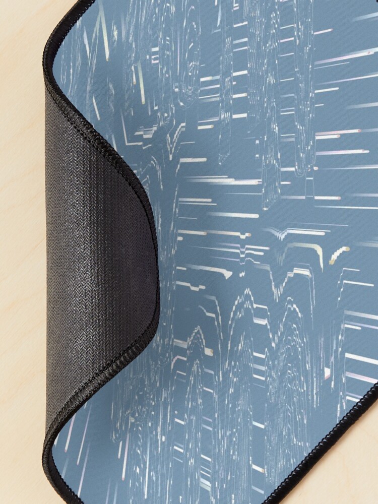 Alternate view of Abstract patterns, decorative, random colorful geometric design Mouse Pad