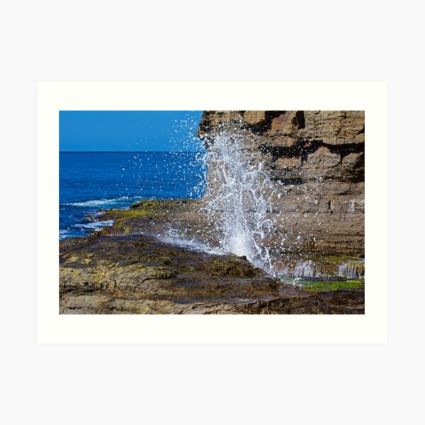TASMAN PENINSULA ~ D1G1TAL-M00DZ ~ Tesselation and Water by tasmanianartist Art Print
