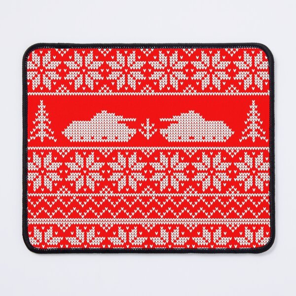 Item preview, Ugly Christmas Sweatert with a T-34 tank designed and sold by FAawRay.