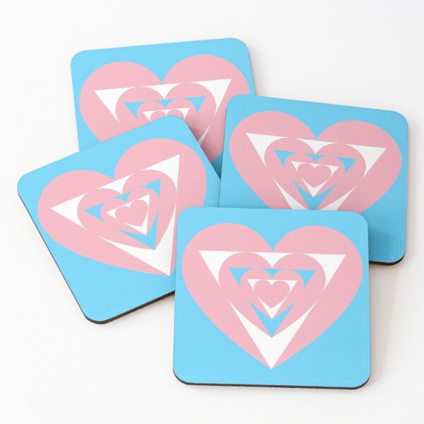 Item preview, Trans hearts designed and sold by Annka47.