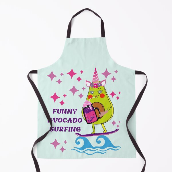 Item preview, Funny Avocado Surfing designed and sold by Eman4design.