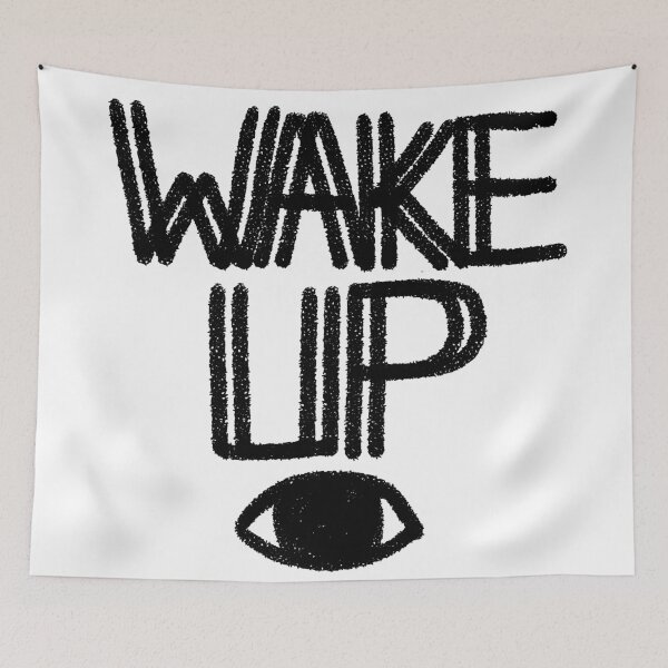 Item preview, WAKE UP designed and sold by MossBiscuit.