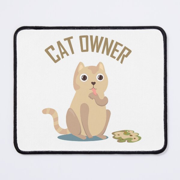 Item preview, Cute Cat Puking designed and sold by Cosmotopia.