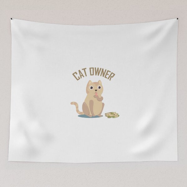 Item preview, Cute Cat Puking designed and sold by Cosmotopia.