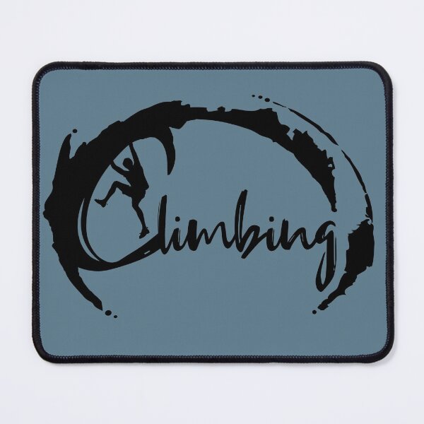 Item preview, Bouldering design with climber climbing gift bouldering gift climbing designed and sold by MadandMean.