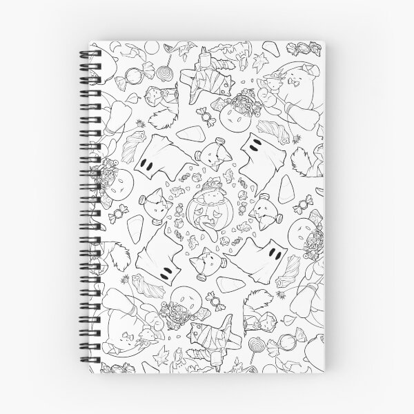 Item preview, Spoopy Kitten Halloween B&W designed and sold by YWeaver Design.