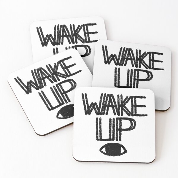 Item preview, WAKE UP designed and sold by MossBiscuit.