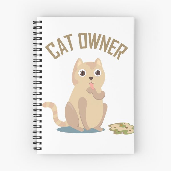 Item preview, Cute Cat Puking designed and sold by Cosmotopia.