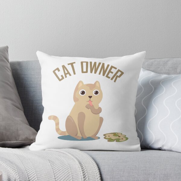 Item preview, Cute Cat Puking designed and sold by Cosmotopia.