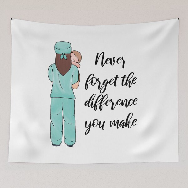 Item preview, Nicu Nurse Appreciation Quote designed and sold by TamGustam.