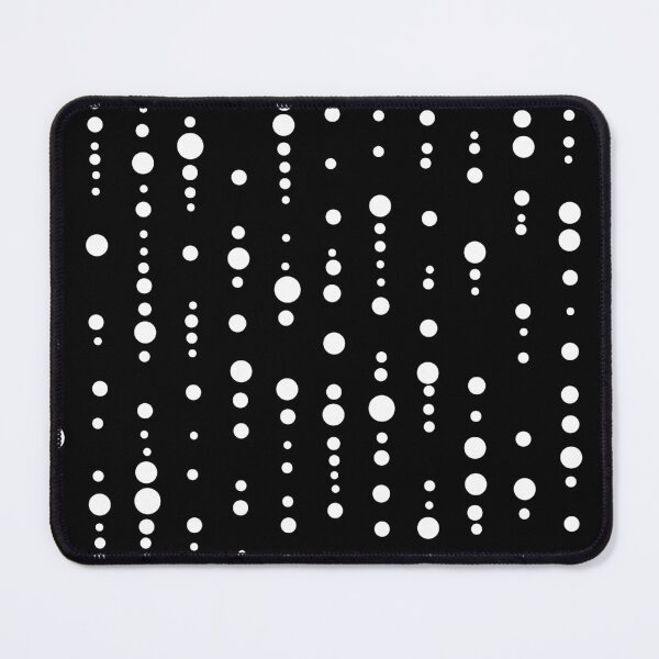 Item preview, Polka dots pearls pattern abstract dotted gift dots pearl necklace matrix designed and sold by MadandMean.