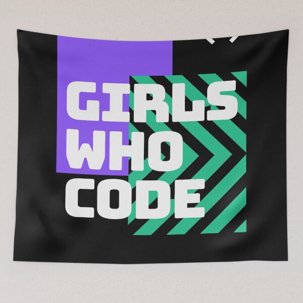 Item preview, GIRLS WHO CODE designed and sold by Dryyfryy.