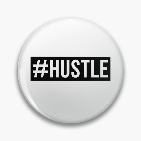 Item preview, Hustle Hashtag designed and sold by maniacfitness.
