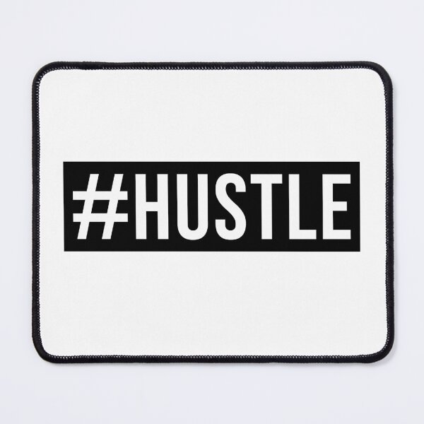 Item preview, Hustle Hashtag designed and sold by maniacfitness.