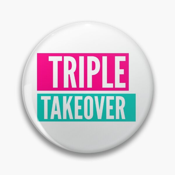 Item preview, Triple Takeover (main logo) designed and sold by TripleTakeover.