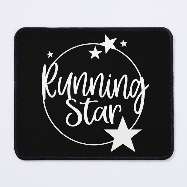 Item preview, Running Star Cool Sport Design in White Jogging Running Running Sport Gift designed and sold by MadandMean.