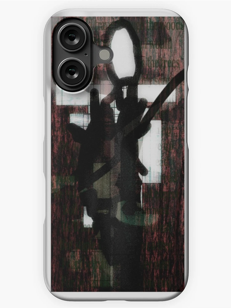 Thumbnail 1 of 4, iPhone Case, Abstract Slender Man designed and sold by Richard Clear.
