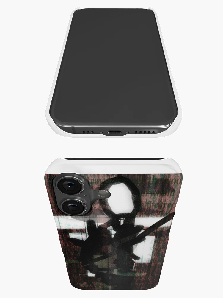 Thumbnail 3 of 4, iPhone Case, Abstract Slender Man designed and sold by Richard Clear.