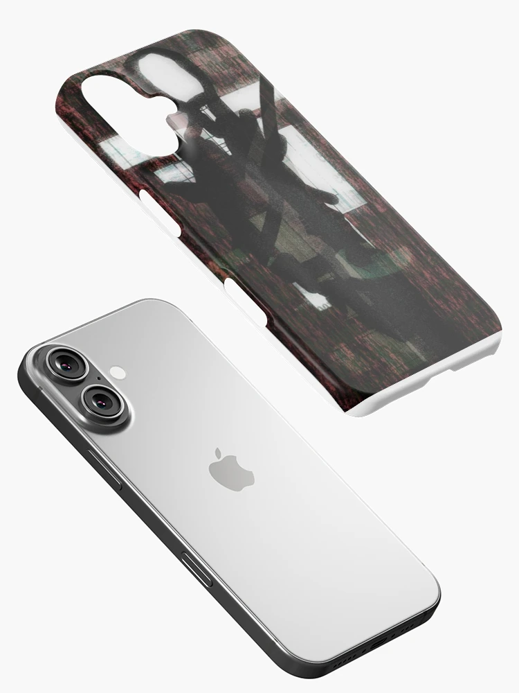Thumbnail 2 of 4, iPhone Case, Abstract Slender Man designed and sold by Richard Clear.