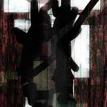 Artwork thumbnail, Abstract Slender Man by Richard Clear