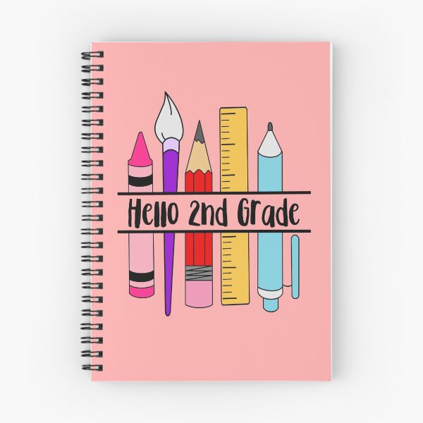 Item preview, hello 2nd grade for the first day back to school  designed and sold by champagnemoment.
