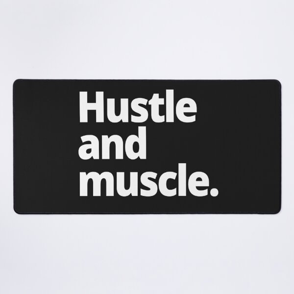 Item preview, Hustle and muscle. designed and sold by WittyChest.