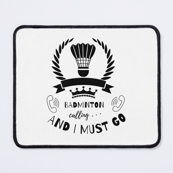 Item preview, Badminton Calling And I Must Do Design designed and sold by LapuniStore.