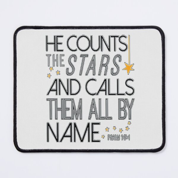Item preview, He Counts the Stars designed and sold by designbyjodyb.