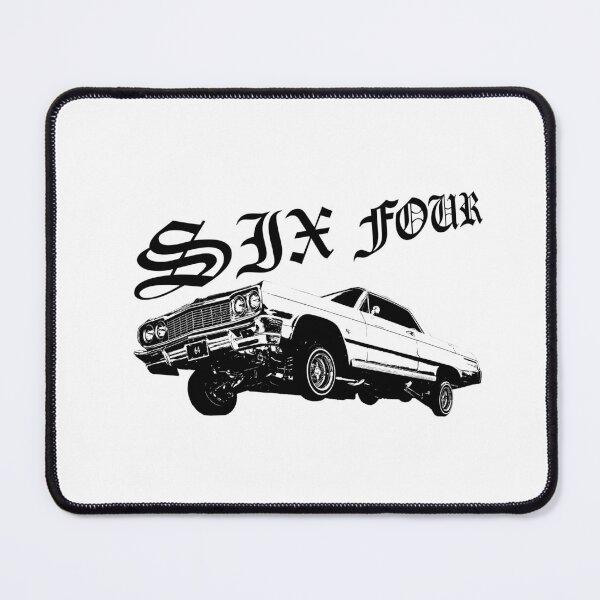 Item preview, Six Four Lowrider black writing designed and sold by OldschoolTs.