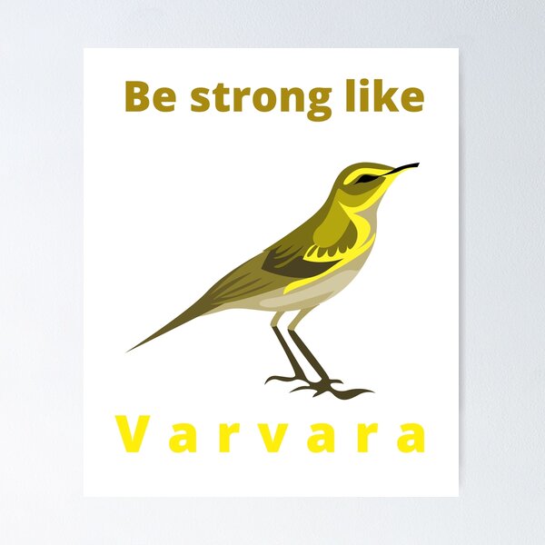 Item preview, Be strong like Varvara  designed and sold by Artloverperson1.