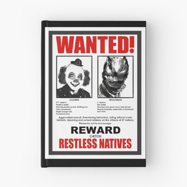 Item preview, Restless Natives designed and sold by Captain Howdy.