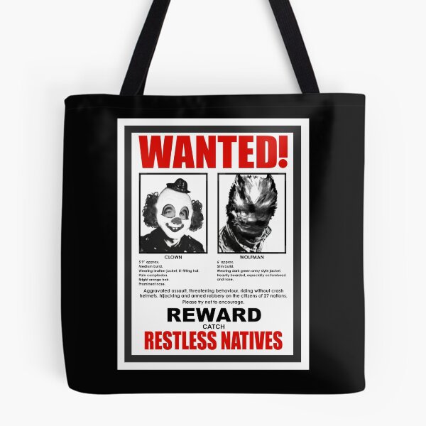 Item preview, Restless Natives designed and sold by Captain Howdy.