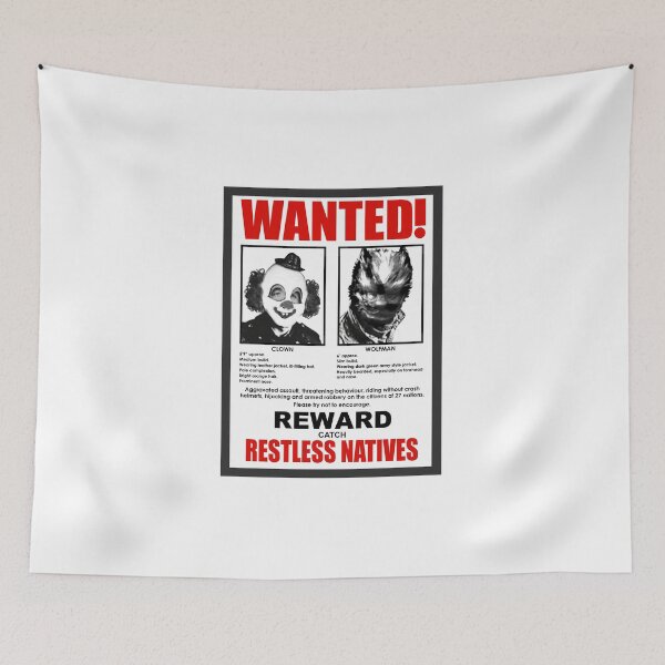 Item preview, Restless Natives designed and sold by Captain Howdy.