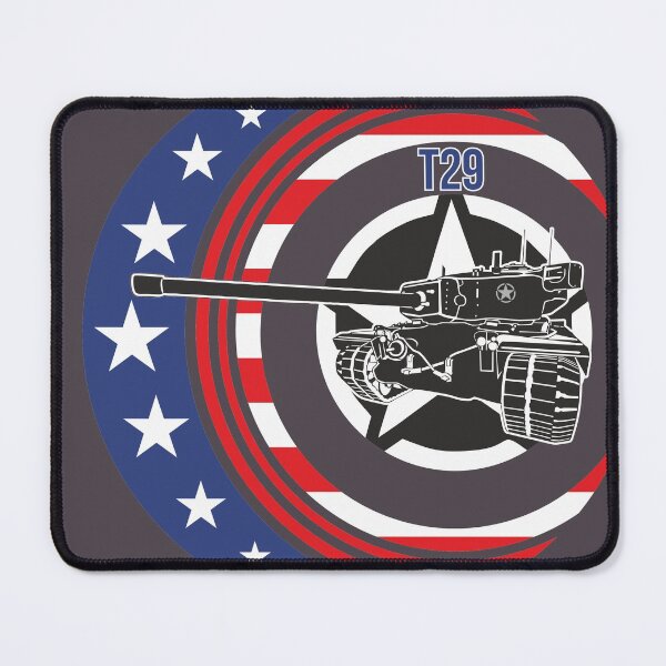 Item preview, T29 American Heavy Tank USA Flag Style Design designed and sold by FAawRay.