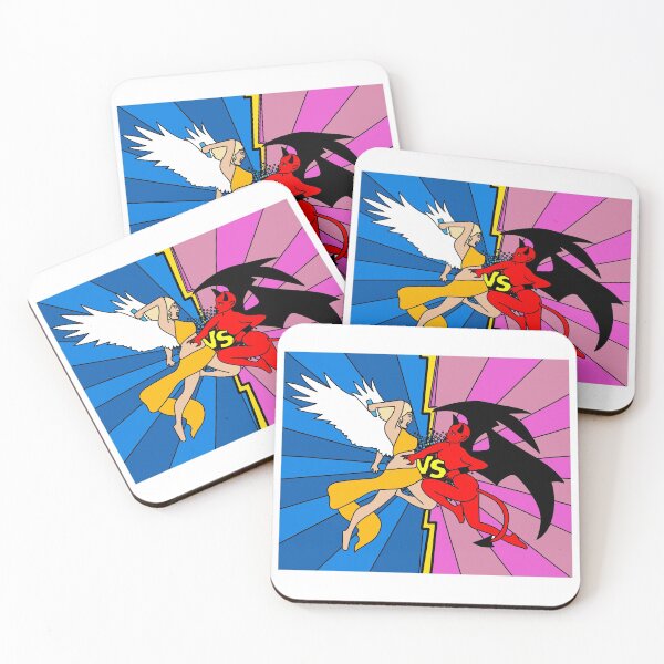 Item preview, Fight Angel Devil Good Against Evil designed and sold by flofin.