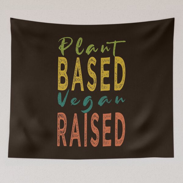 Item preview, Plant Based Vegan Raised designed and sold by likebakerdo.