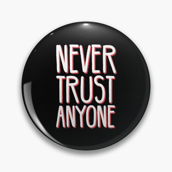 Item preview, Never Trust Anyone - Betrayal - A Beautful Distressed Typography Design designed and sold by crazycollective.