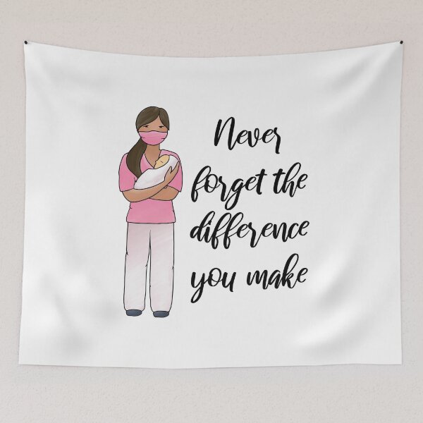 Item preview, Nicu Nurse Never forget the difference you make designed and sold by TamGustam.