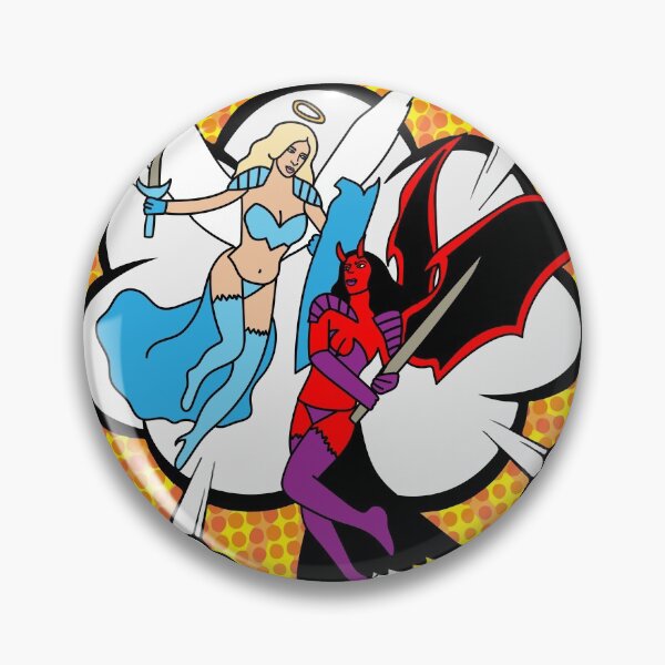Item preview, Fight Angel Devil Good Against Evil designed and sold by flofin.
